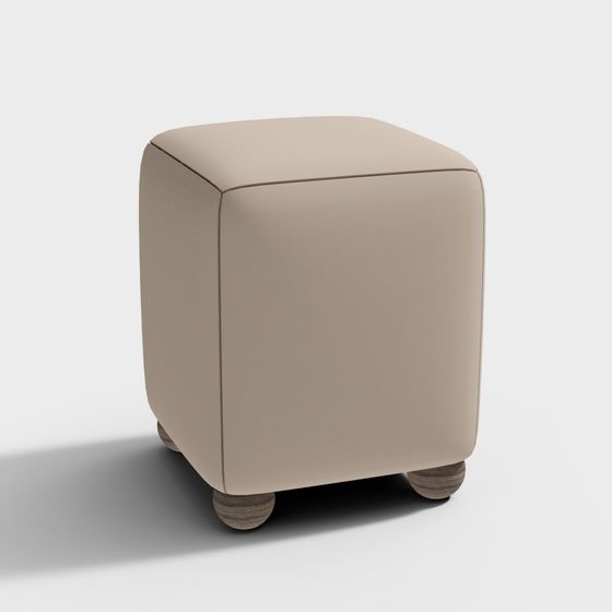 Cube Stool 3D model