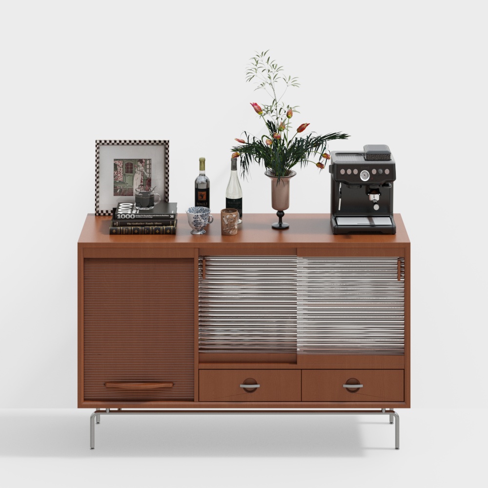 Mid-Century Modern Style Sideboard 3D Model ID_1156953902 (2)