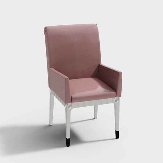 Elegant Living Room Chair 3D model for Modern Interiors