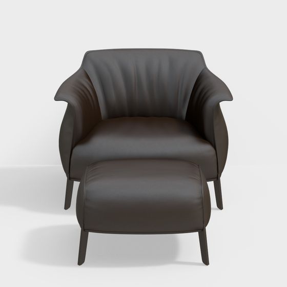 Cozy Lounge Chair 3D model