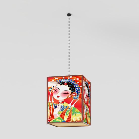 Đèn treo retro phong cách Trung Quốc