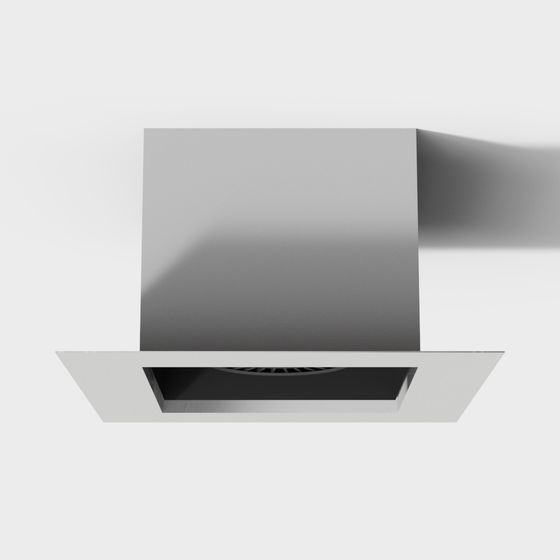Minimalist Kitchen Extractor Hood 3D model