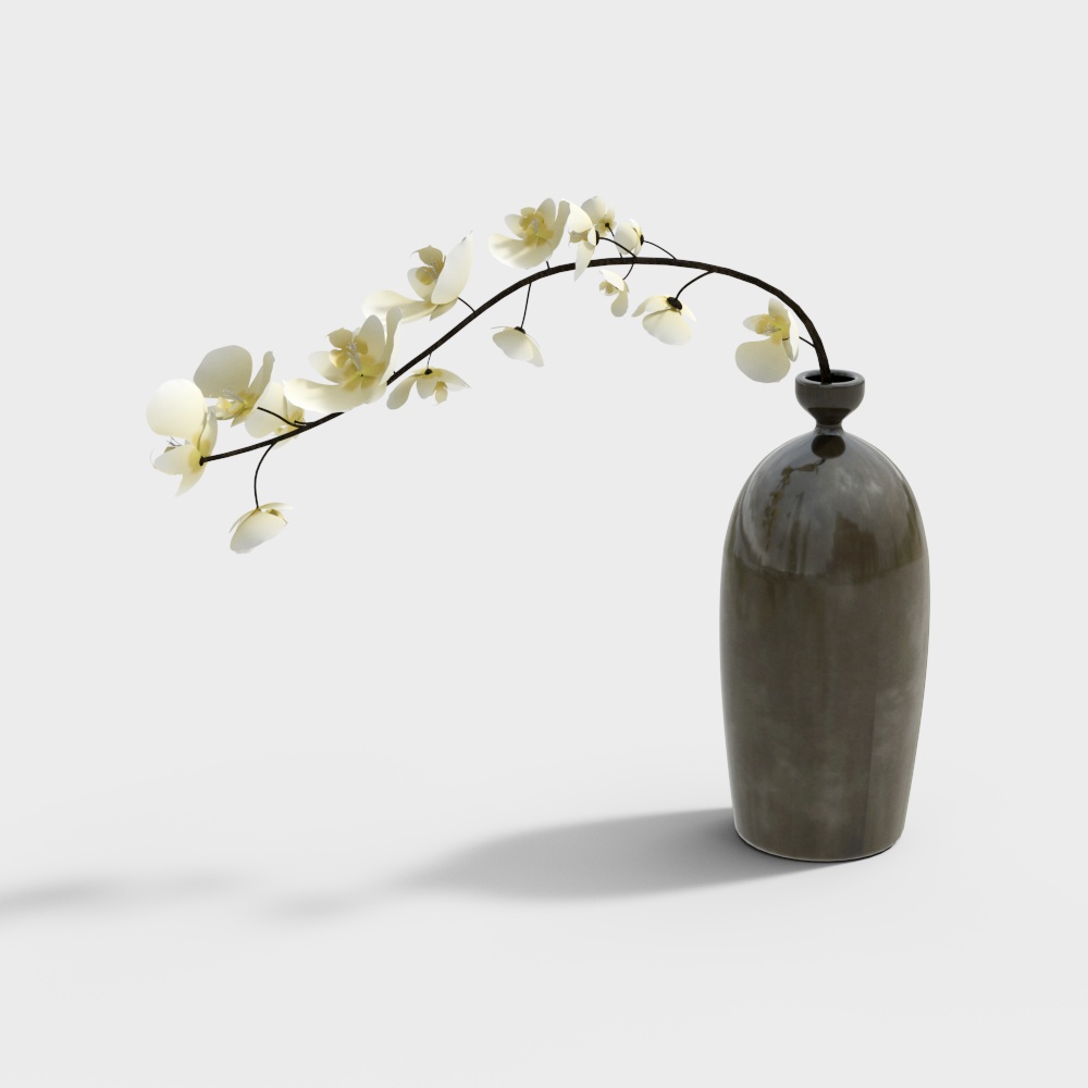 Elegant Vase 3D model