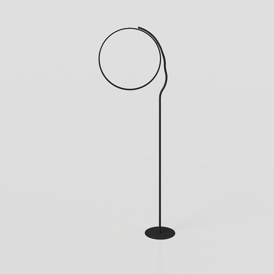 Minimalist Floor Lamp 3D model