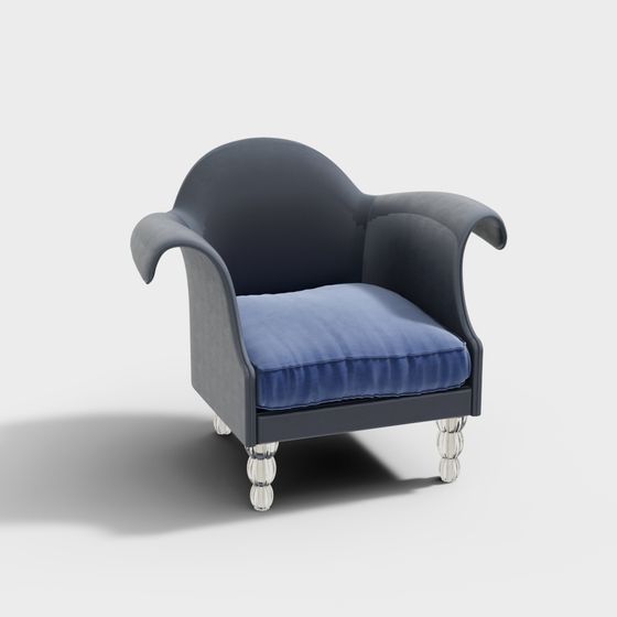 Wave Sofa 3D model