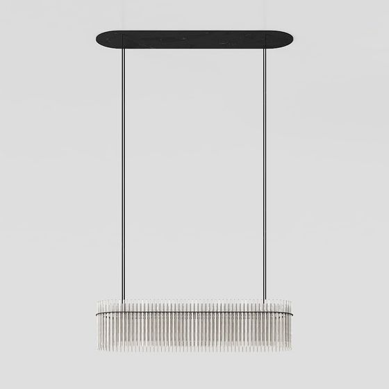 Modern Minimalist Pendant Light 3D model