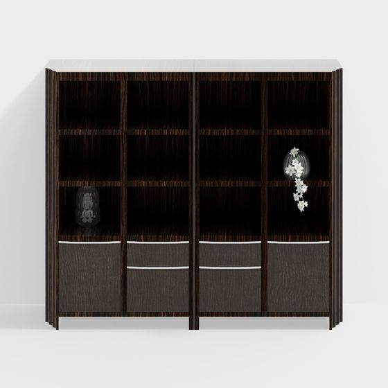 Urban Elegance Bookshelf 3D model