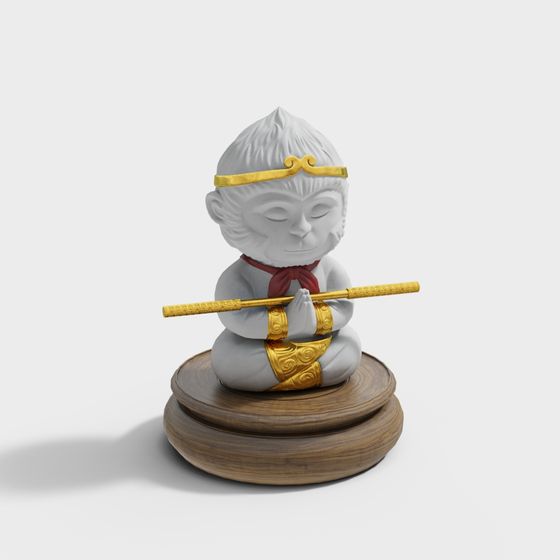 Wukong Little Hero 3D model