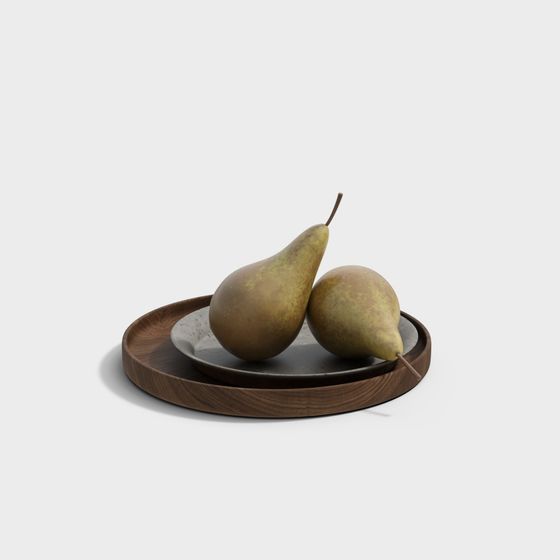 Autumn Fruit 3D Model for Creative Projects