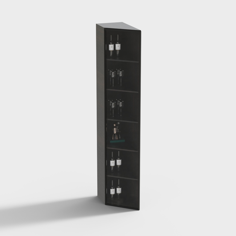 Corner Wine Cabinet