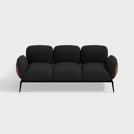 Urban Elegance Sofa 3D Model