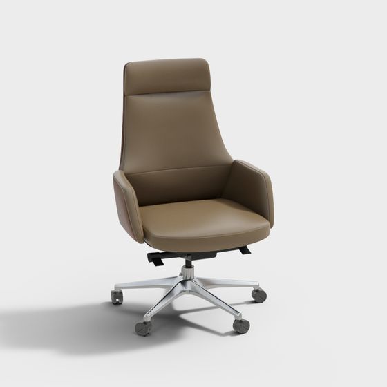 Modern Minimalist Office Chair 3D model