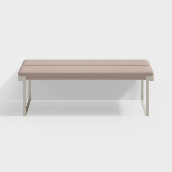 Urban Bench 3D Model for Modern Spaces