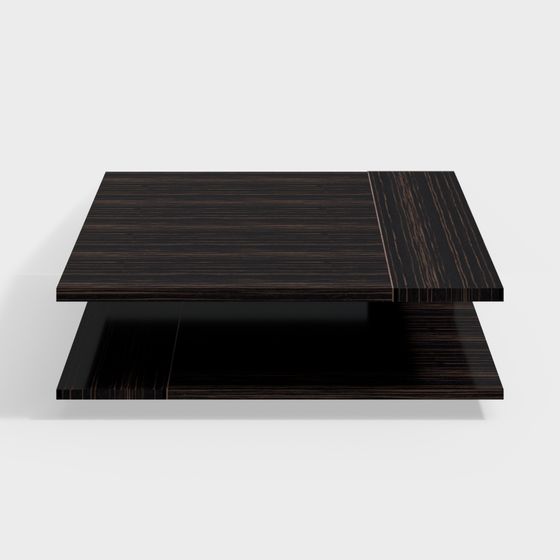 Image showcasing Stylish Minimalist Coffee Table 3D model