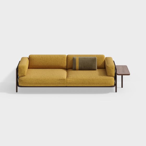 Urban Comfort Sofa 3D model