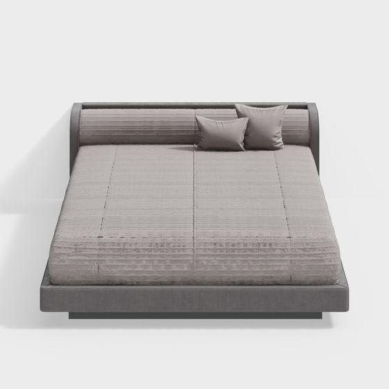 Urban Retreat Bed 3D model