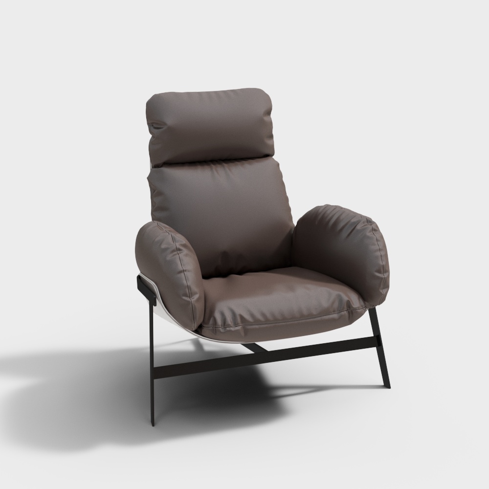 Cozy Lounge Chair 3D model