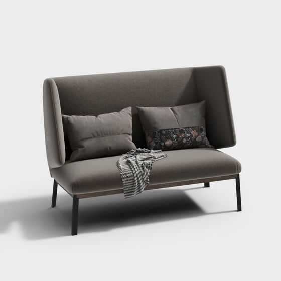 Urban Comfort Sofa 3D model