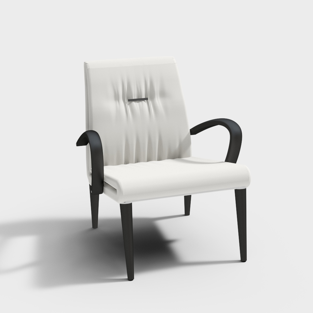 Stylish Urban Lounge Chair 3D model