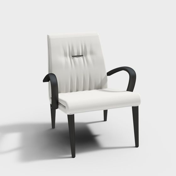 Modern Urban Lounge Chair 3D model for Creative Projects