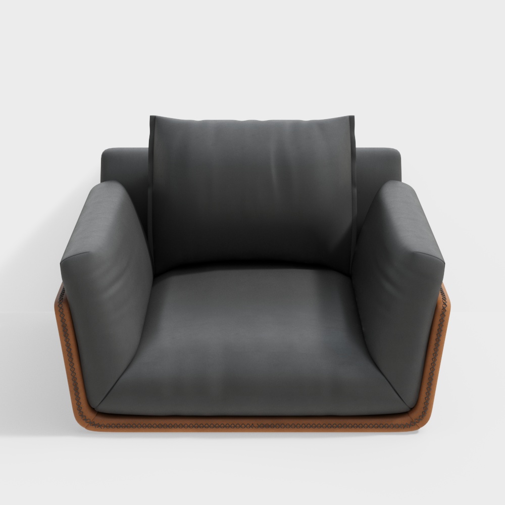 Custom Single Sofa Model