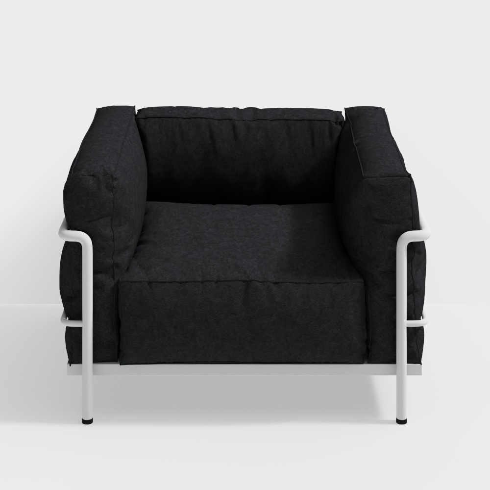 Urban Sofa 3D Model – Modern Minimalist Design