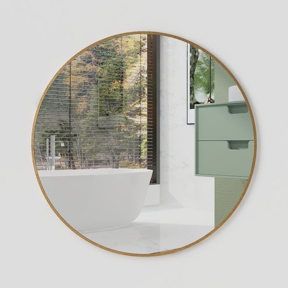 Modern Minimalist Bathroom 3D model Design