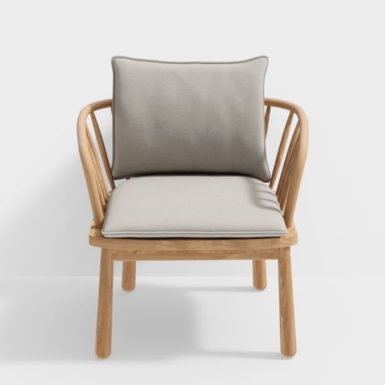 Cozy Lounge Chair 3D model