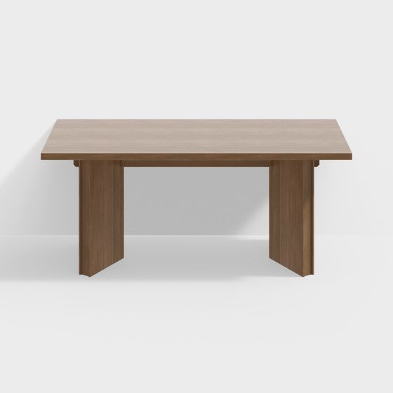 Stylish City Table 3D model for Contemporary Use