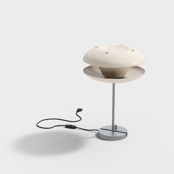 Chic Table Lamp 3D model for Contemporary Spaces
