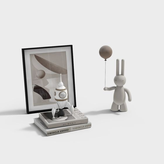 Whimsical Moments 3D Model for Kids