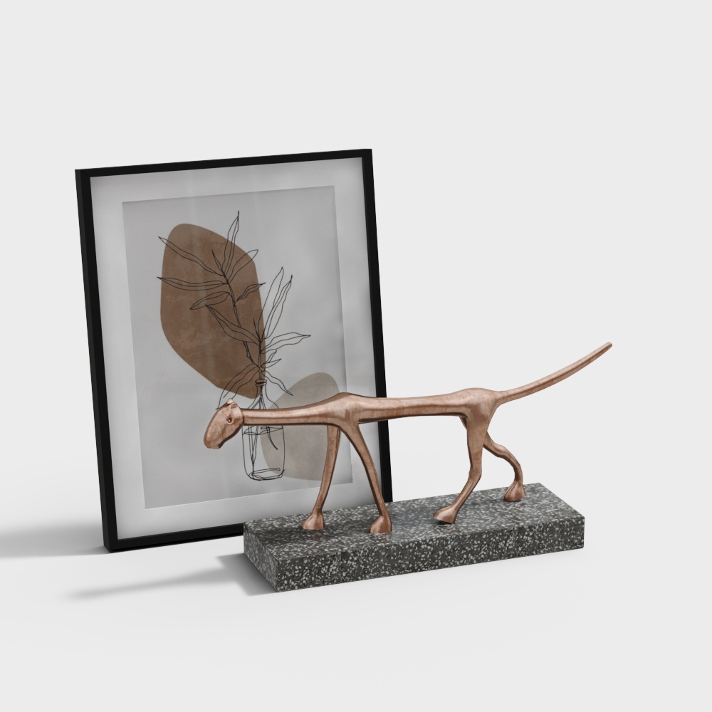 Wall Art and Decorative Items Set