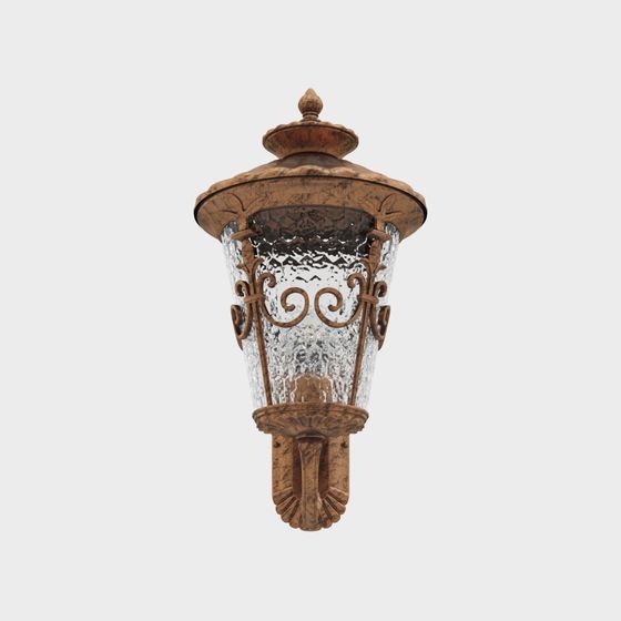 Vintage Wall Lamp 3D model