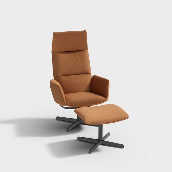 Cozy Lounge Chair 3D model