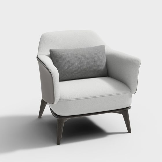 Cozy Lounge Chair 3D model