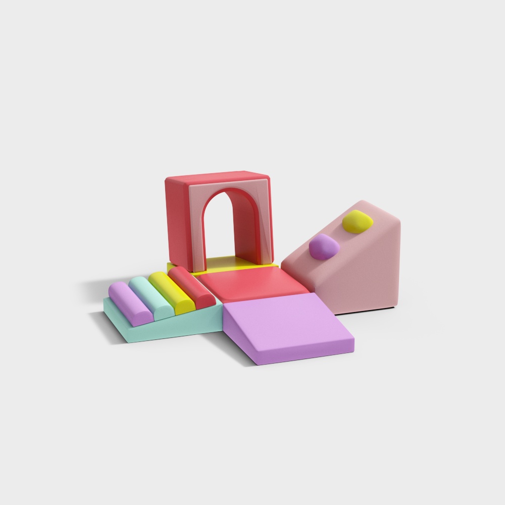 บันไดปีนเพื่อการบูรณาการสัมผัสสำหรับเด็กเล็ก