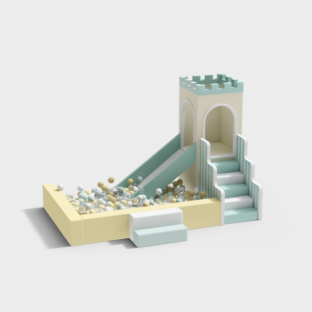 Château de balles océaniques d'intégration sensorielle de la petite enfance