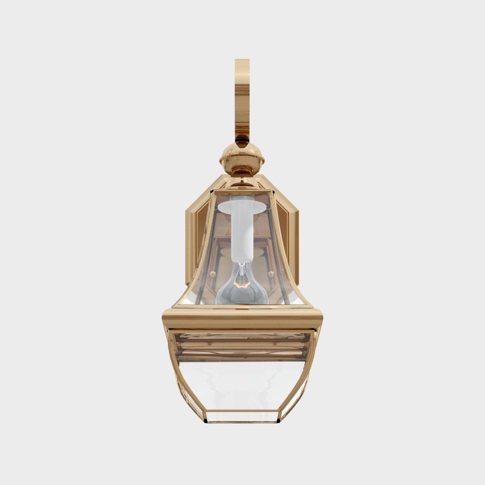 Lampada da parete europea