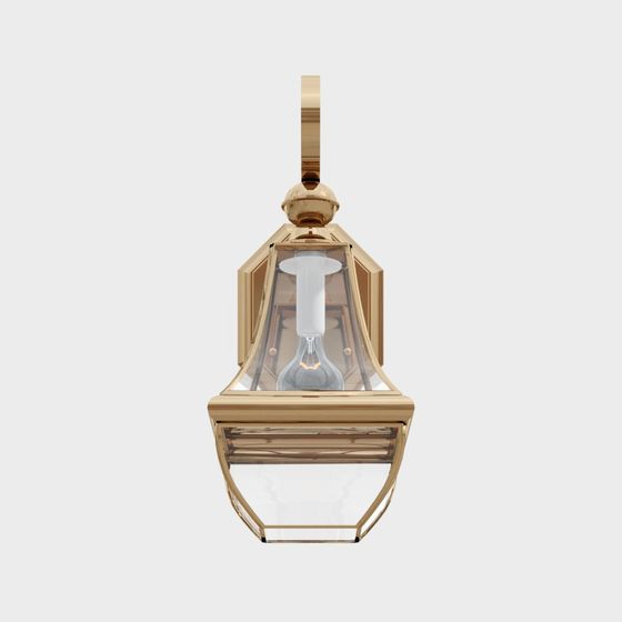 Lampada da parete europea