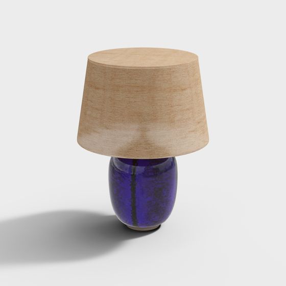 Stylish Polygonal Table Lamp 3D model