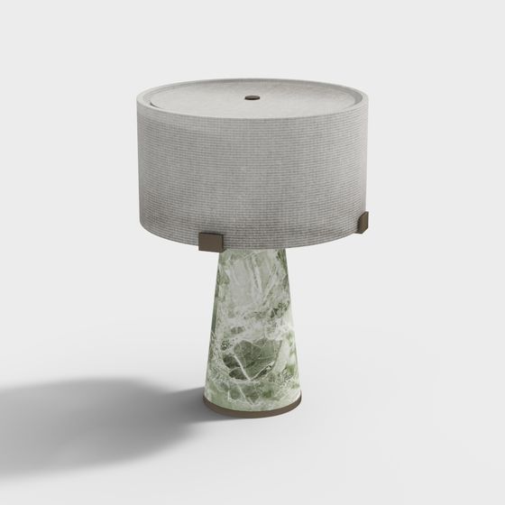 Unique Low-Poly 3D Table Lamp Model