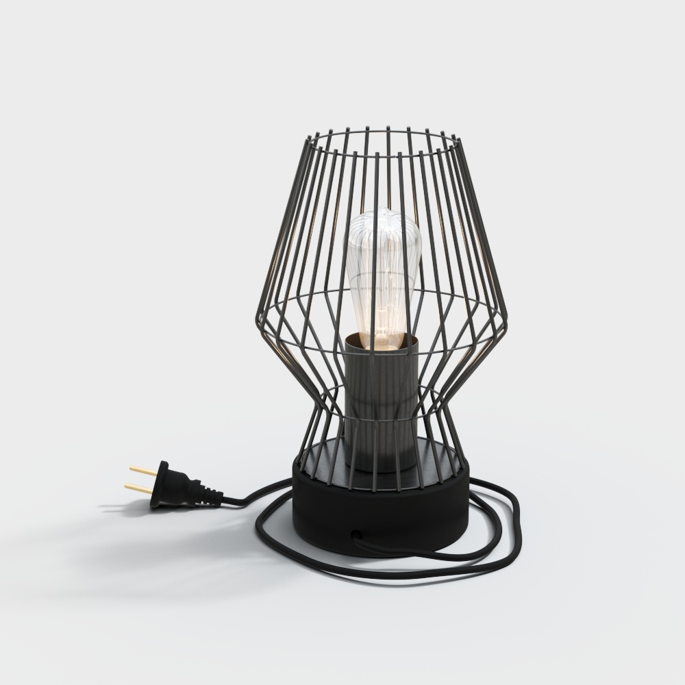 Lámpara de Mesa - Rana Carbonizada