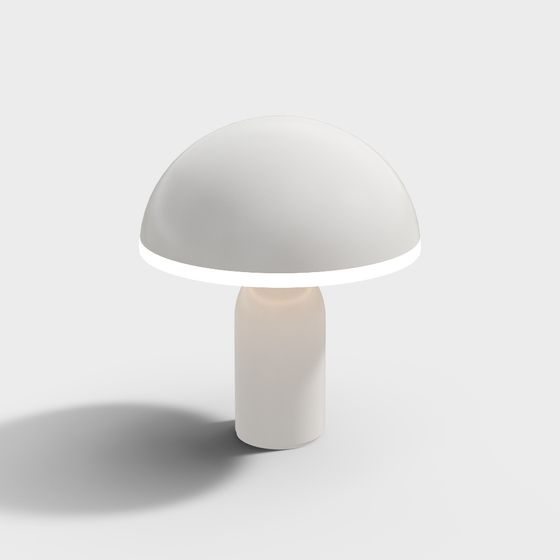 Mystic Glow Mushroom Lamp 3D model