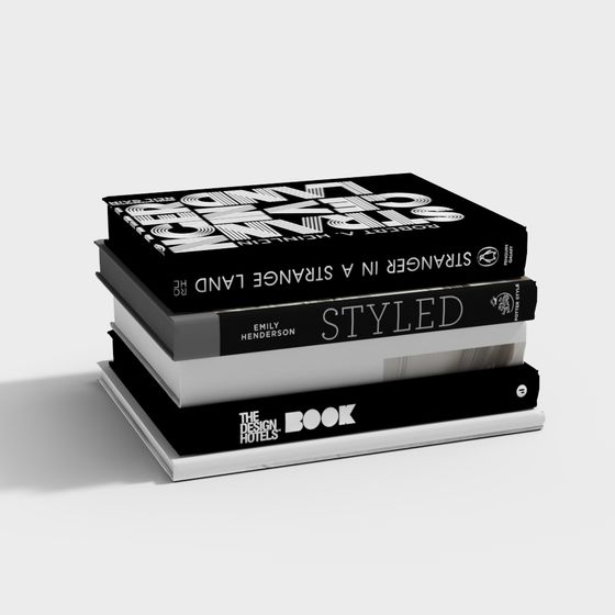 Literature and Design 3D model