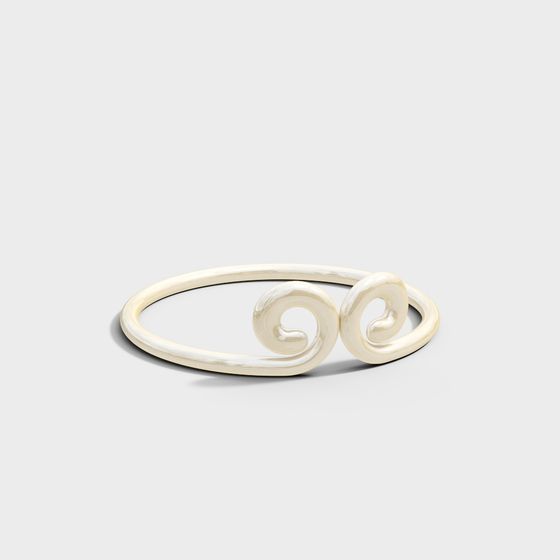 Elegant Spiral Bracelet 3D model