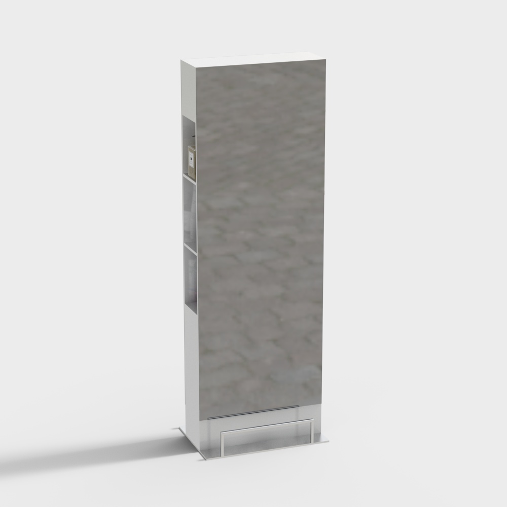 Modern High-Quality Dual-Sided Floor Beauty and Hair Styling Mirror