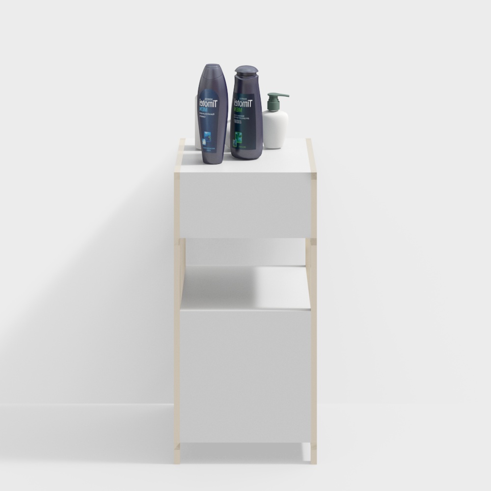 Modern Beauty Salon and Hairdressing Store Storage Shelf