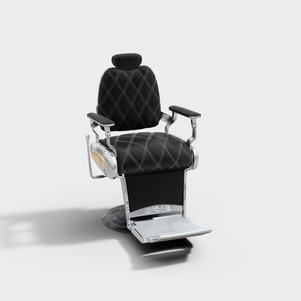Luxury Leather Hairdresser Chair for Modern Beauty Salon