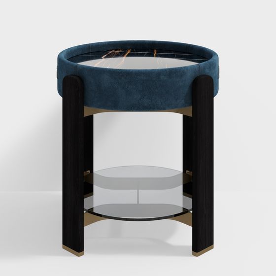 Elegant Round Side Table 3D model for Modern Design