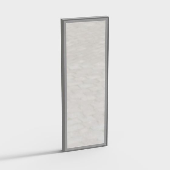 Elegant Minimalist 3D Door Frame Model